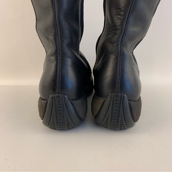 Merrell Spire Peak Black Leather Riding Boots - Picture 6 of 6